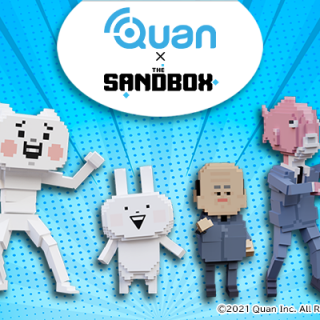 Quan（クオン）「The Sandbox」と提携しNFTキャラクター販売
