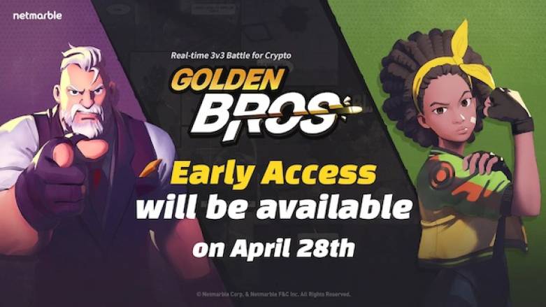 ネットマーブルの新作BC対応カジュアルシューティングゲーム「GOLDEN BROS」スケジュールが発表