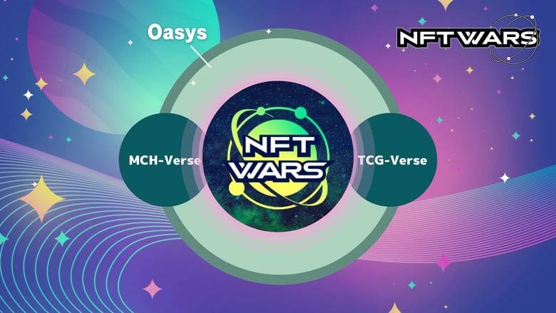 「NFT Wars」がゲーム特化専用ブロックチェーン「Oasys（オアシス）」のレイヤー2チェーン『MCH-Verse』、「TCG-Verse」に対応