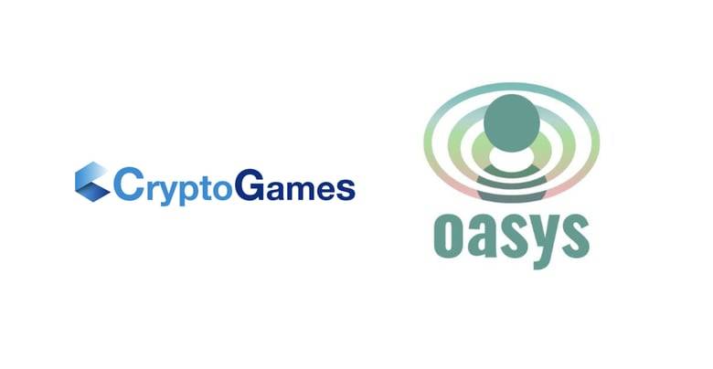 CryptoGamesがゲーム特化型ブロックチェーン「Oasys」でのブロックチェーンゲーム開発支援を開始