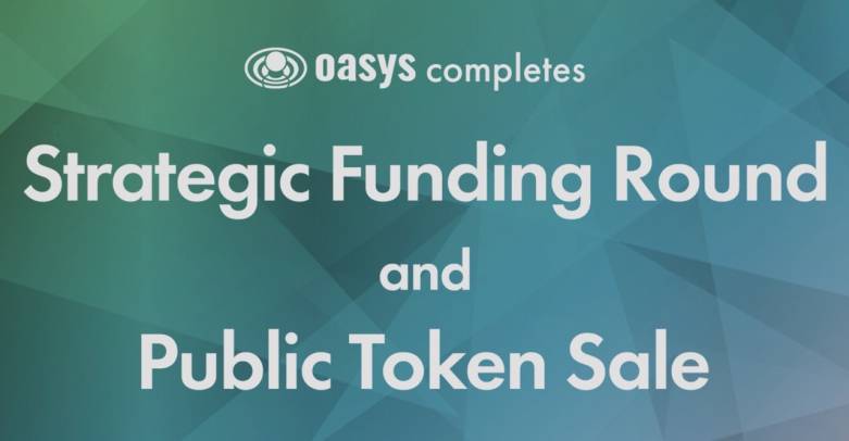 ゲーム特化型ブロックチェーン「Oasys」がStrategic Roundと、Public Token Saleを完了半日で目標額に到達