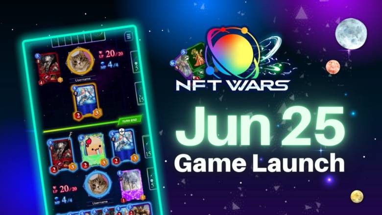 全てのNFTで遊べる世界を目指す「NFTWars」、6月25日にリリース