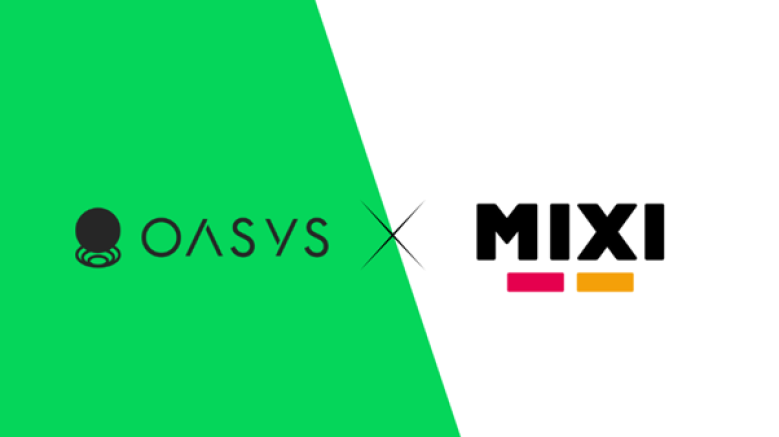 OasysとMIXI、ブロックチェーンゲームの普及に向けて協議を開始