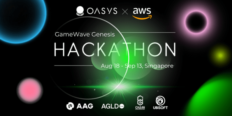 OasysとAWSがシンガポールで賞金付きブロックチェーンゲーム専用のハッカソンを開催