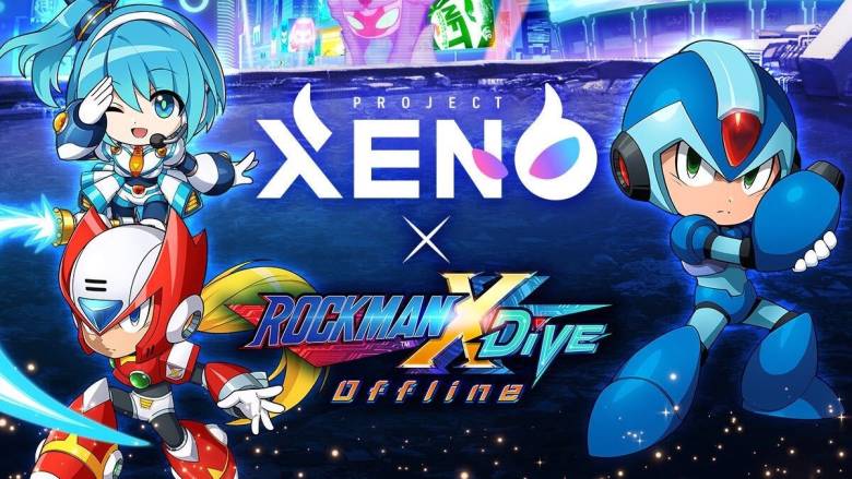 「PROJECT XENO」と「ロックマンX DiVE オフライン」がコラボ