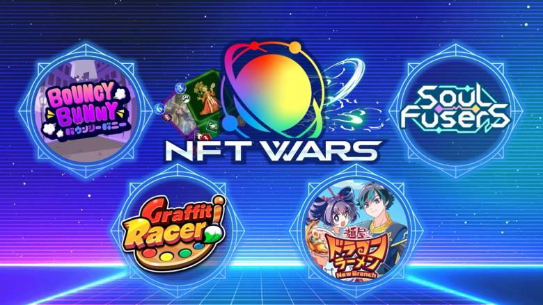 CryptoGamesの『NFTWars』に、新たに「Bouncy Bunny」「Graffiti Racer」など4作品が参加