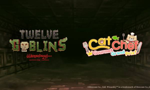 新作ミニアプリ『Twelve Goblins - Wizardry BC -』、月間100万人以上のユーザーを誇る人気ゲーム『Cat Chef』との協業体制を発表