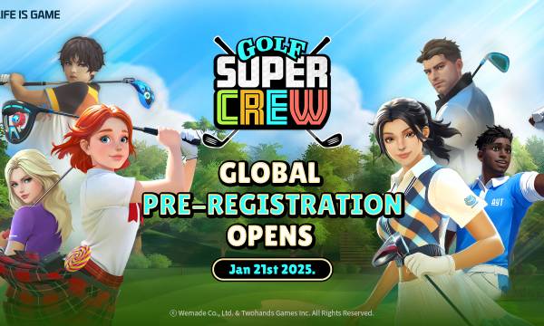 Wemade、スマホ向けゴルフゲーム「Golf Super Crew」のグローバル事前予約を開始