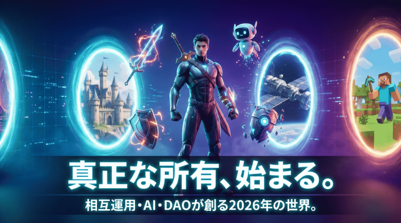 NFTゲーム、2026年は「所有・取引・報酬」を実装段階へ　P&Eと相互運用が軸になる