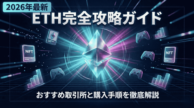 ETH購入ガイド｜おすすめの取引所や購入手順を徹底解説