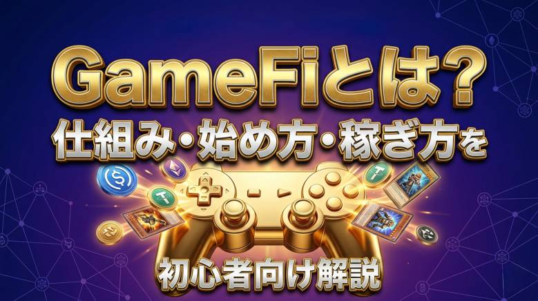 GameFiとは？仕組み・始め方・稼ぎ方を初心者向けに完全解説