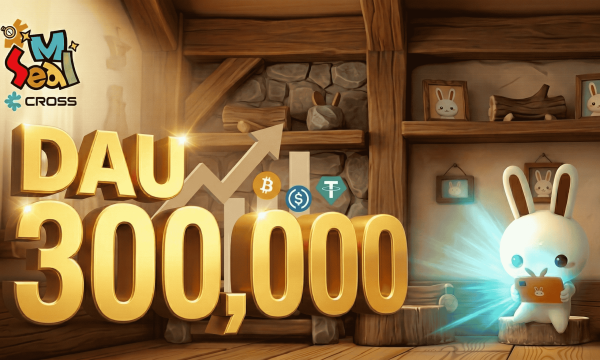 Seal M on CROSS, the reason for nearly 300,000 DAU: Reading the design of the user flow that added Web3 as an afterthought.