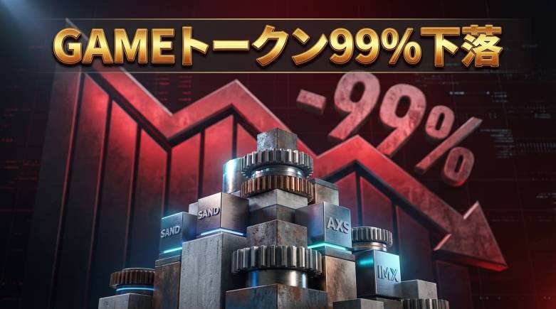 ゲーム関連仮想通貨は時価総額42.5億ドルへ縮小、SAND・AXS・IMXは実需拡張で次局面を探る