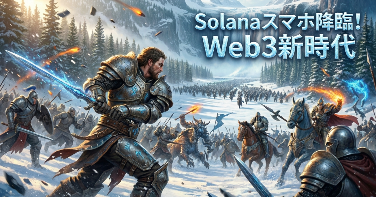 Shard Legends: Clan WarsがSolana Mobile dAppストアに登場——Seeker
