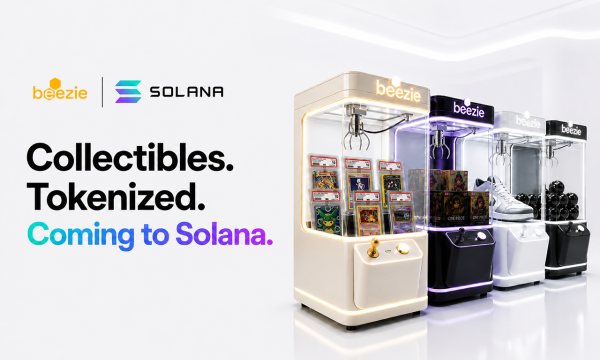 Beezie、Solanaに正式展開——クロー機能付きオンチェーンコレクティブルズがマルチチェーン化、Q1売上$70M超