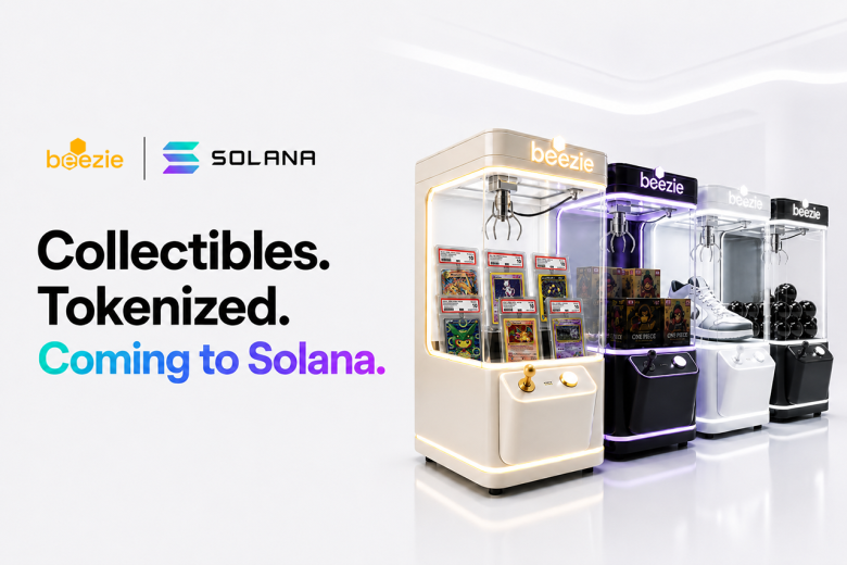 Beezie、Solanaに正式展開——クロー機能付きオンチェーンコレクティブルズがマルチチェーン化、Q1売上$70M超