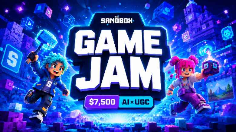 The Sandbox、賞金$7,500の「Beta Creator Game Jam」を8月12日開幕──元XboxのMajor Nelsonが審査委員長就任でUGC×AI創作の新時代へ