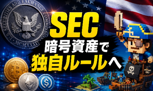 SEC、暗号資産で初の独自ルールメイキング着手──クラリティ法案停滞のなか先手、BCG事業への波及を読む