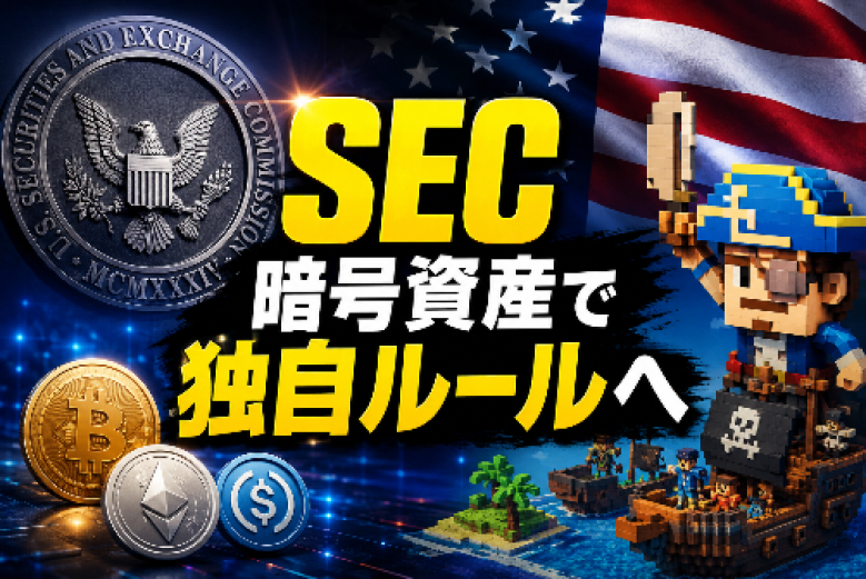 SEC、暗号資産で初の独自ルールメイキング着手──クラリティ法案停滞のなか先手、BCG事業への波及を読む