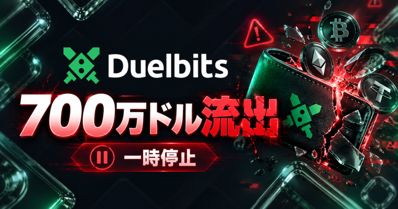 クリプトカジノDuelbits、約700万ドルのホットウォレットハックでサービス一時停止──Web3ゲームとカジノの境界に潜む構造的脆弱性