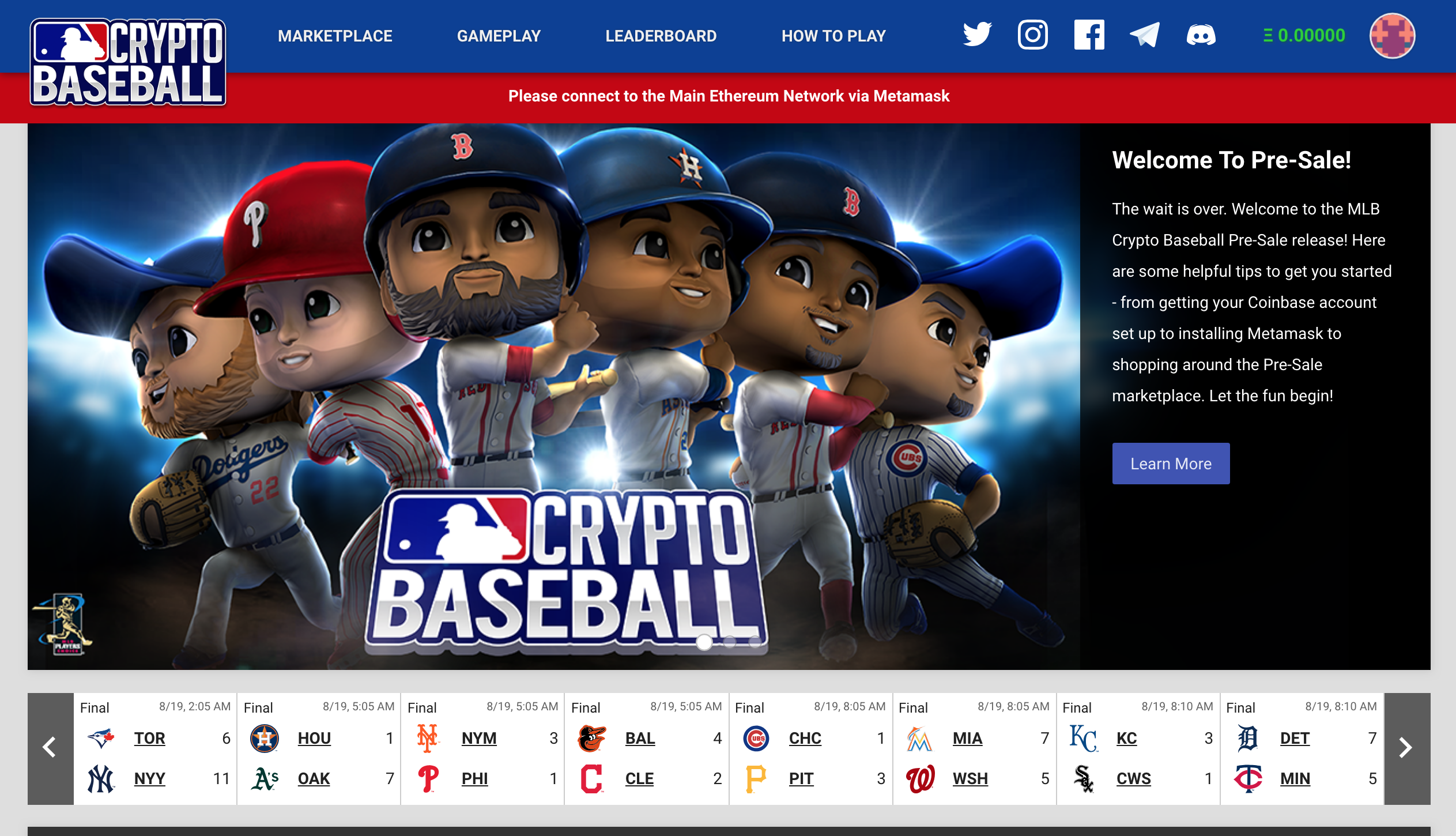 【プレセール開始】MLB Crypto Baseballの売れ行きは？