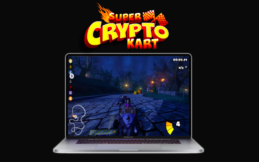 「Super Crypto Kart」（スーパークリプトカート）とは？ゲームの報酬で暗号資産をゲット！