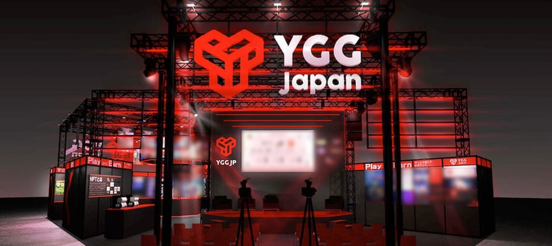 ブロックチェーンゲームギルド「YGG Japan」が、「東京ゲームショウ2022」に大型ブース出展