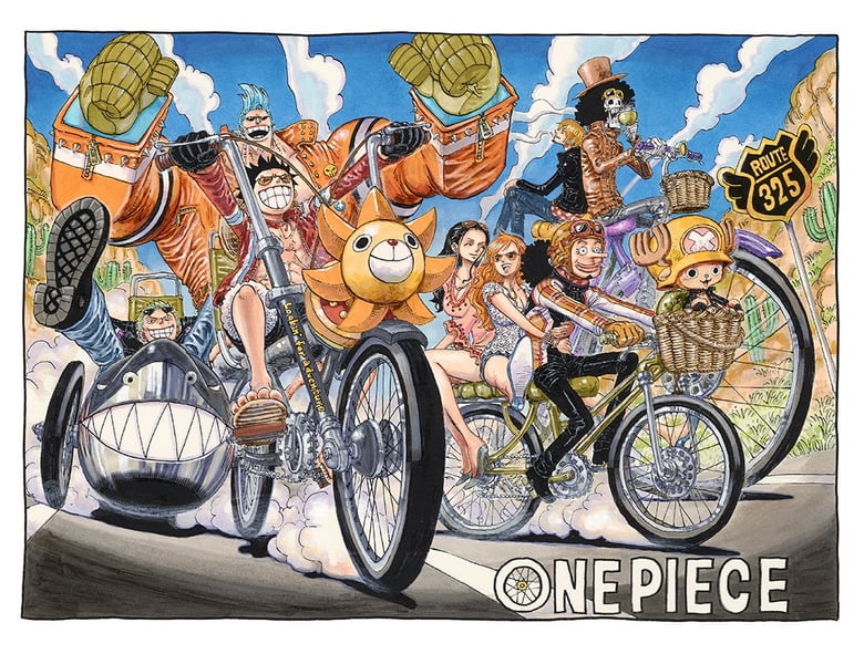 集英社マンガアートヘリテージ、尾田栄一郎「ONE PIECE/RUN!! Part2」作品販売を開始