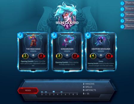 Duelyst3.0 screen shot